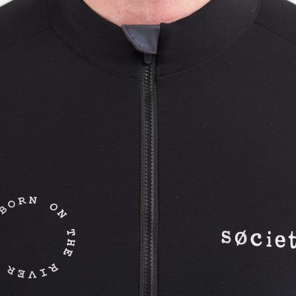 Mens Vision Thermal Jersey (Black/Oil Slick)