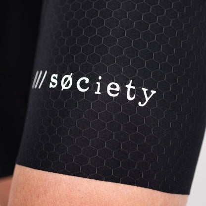 Womens /// Elevate Bib Shorts (Hex Black)