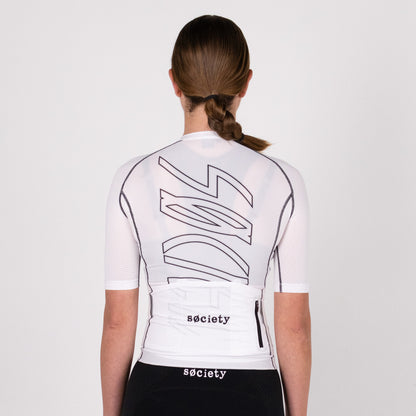 Womens Omni HyperMesh Jersey (White/Black)