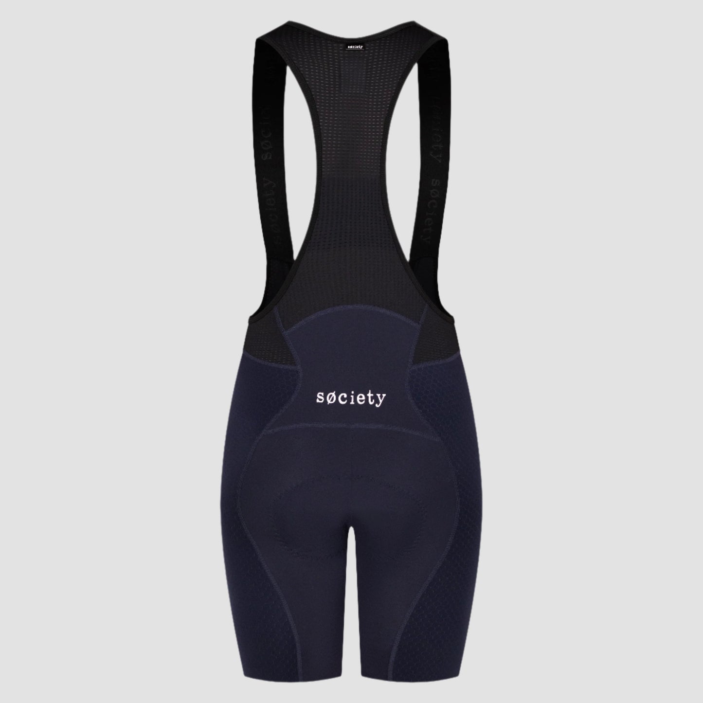 Womens /// Elevate Bib Shorts (Hex Navy)