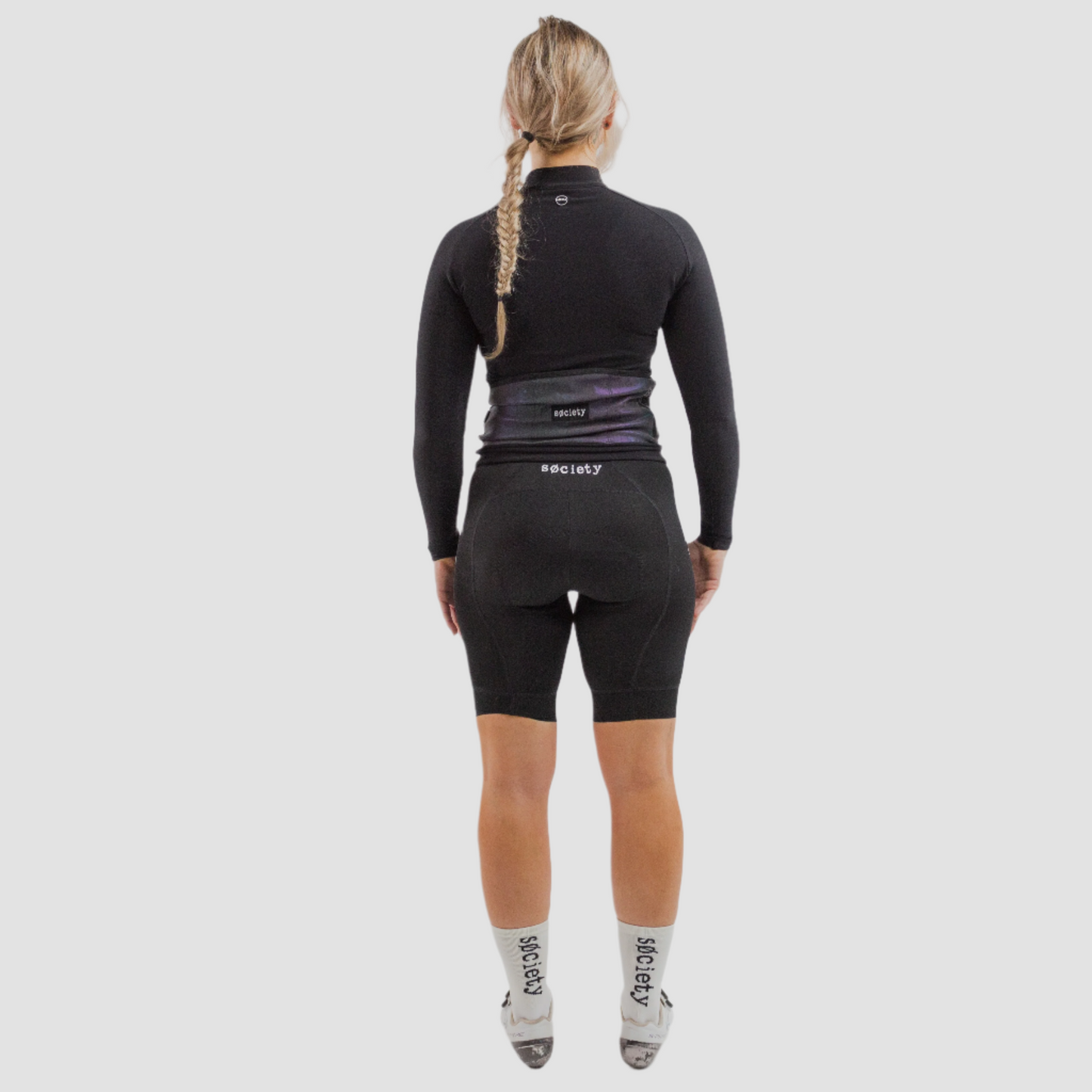 Womens Vision Thermal Jersey (Black/Oil Slick)