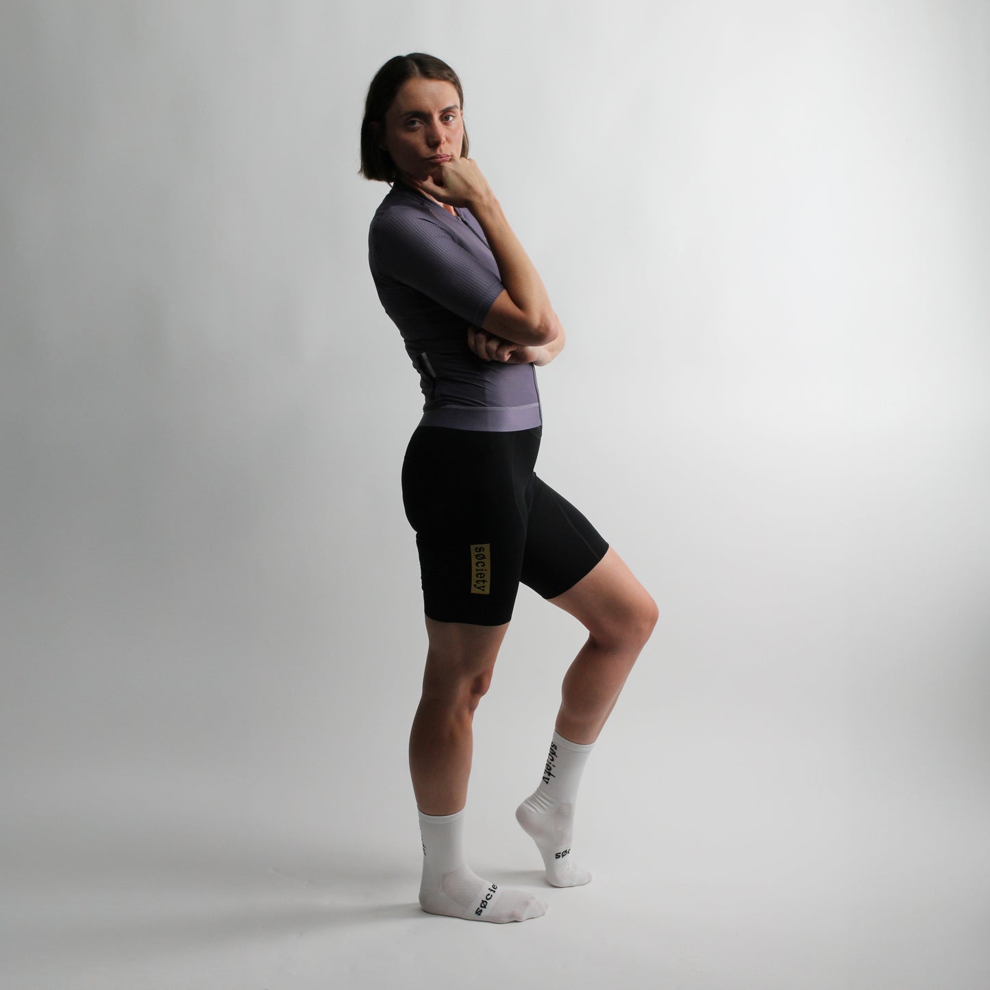 Womens Elevate++ Short Sleeve Jersey (Dusk)