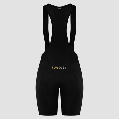 Womens Elevate++ Bib Shorts (Black)