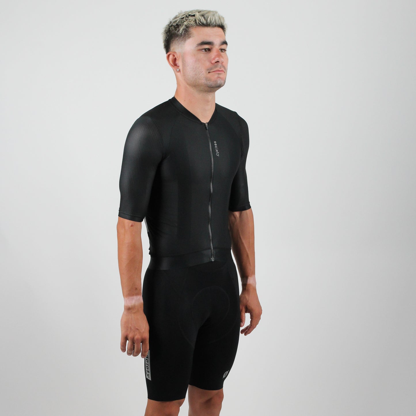 Mens Elevate++ Short Sleeve Jersey (Black)