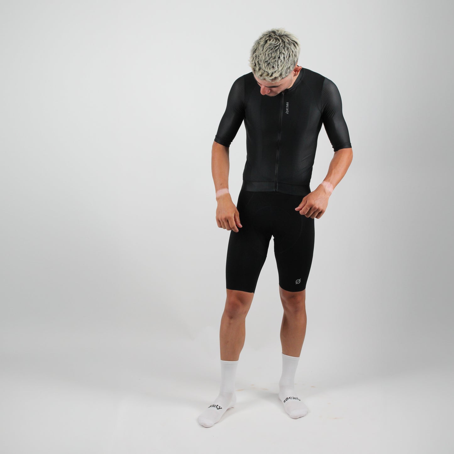 Mens Elevate++ Short Sleeve Jersey (Black)