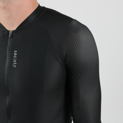 Mens Elevate++ Short Sleeve Jersey (Black)