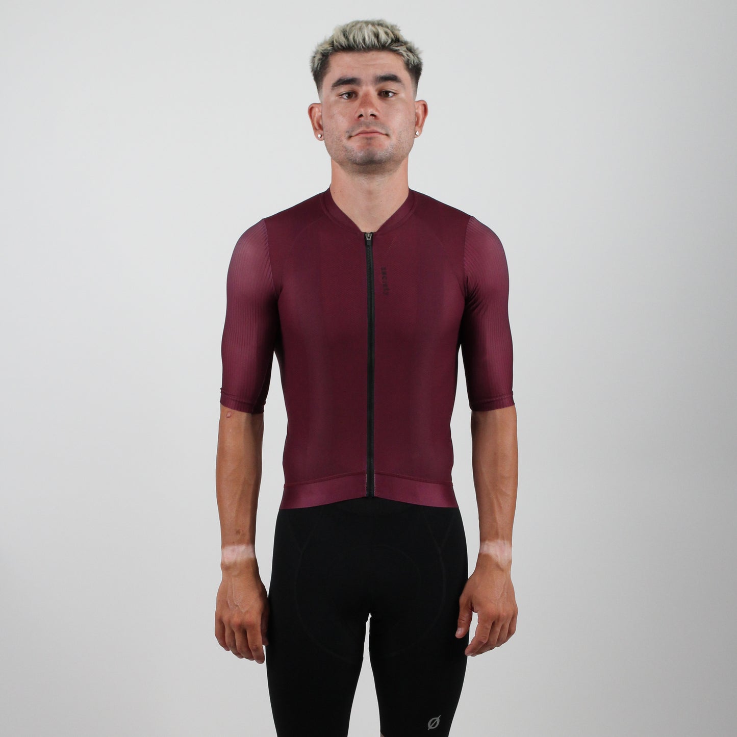 Mens Elevate++ Short Sleeve Jersey (Port Wine)