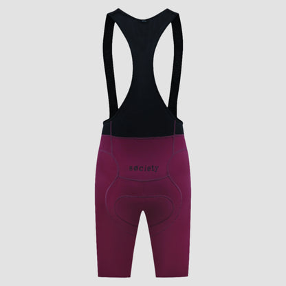 Mens Elevate++ Bib Shorts (Port Wine)