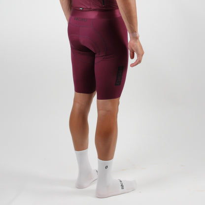 Mens Elevate++ Bib Shorts (Port Wine)