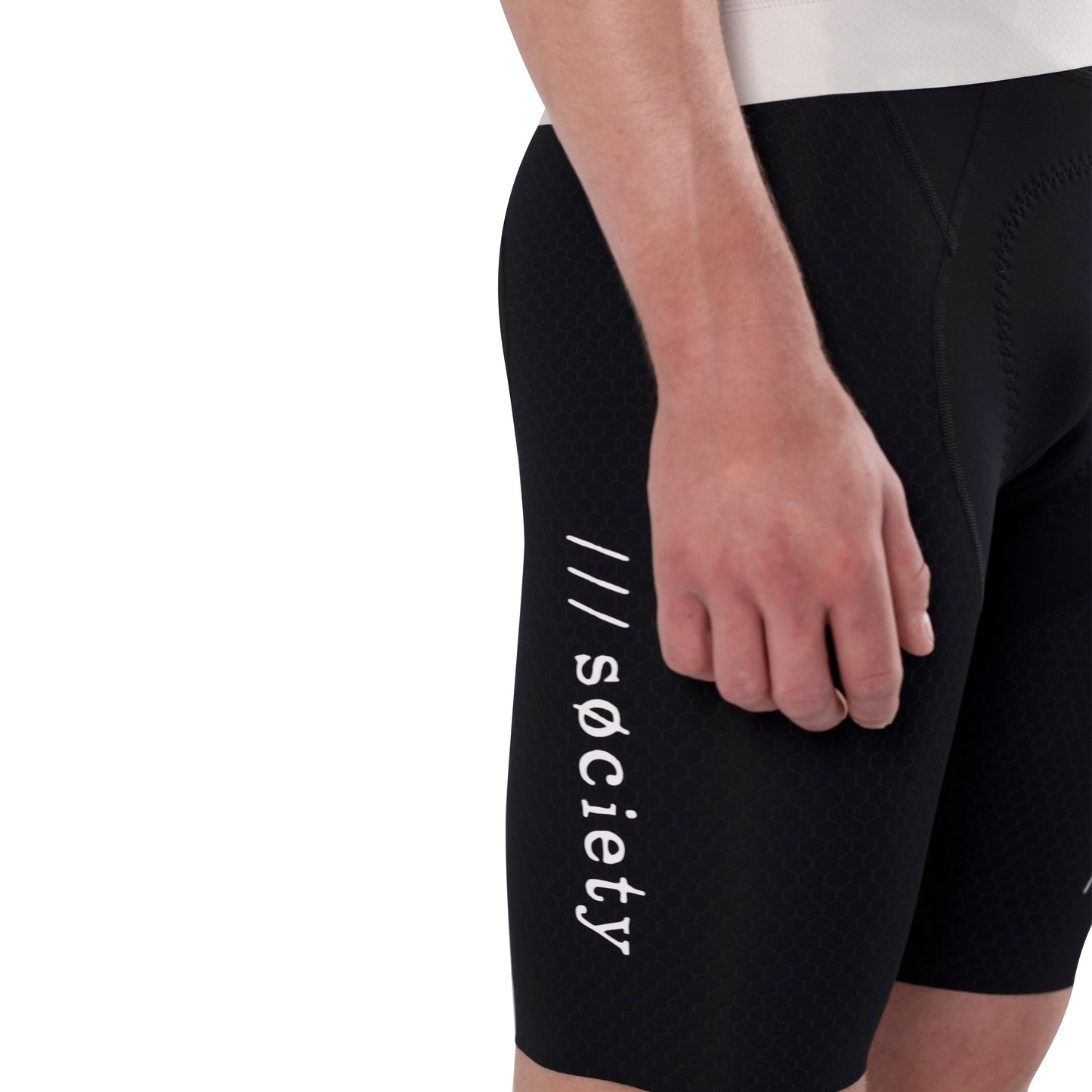 Mens /// Elevate Bib Shorts (Hex Black)