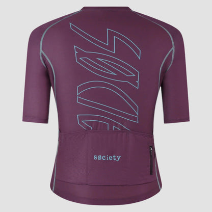 Womens Omni HyperMesh Jersey (Mauve/Blue)