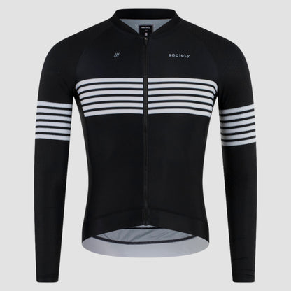 Mens /// Elevate Long Sleeve Jersey (Black/White)