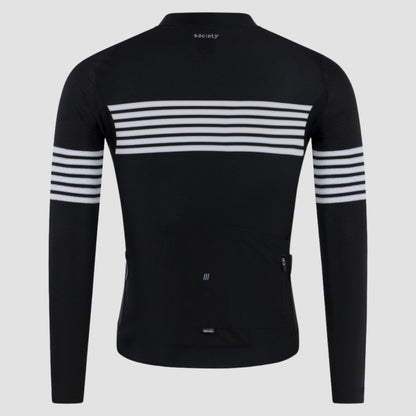 Mens /// Elevate Long Sleeve Jersey (Black/White)