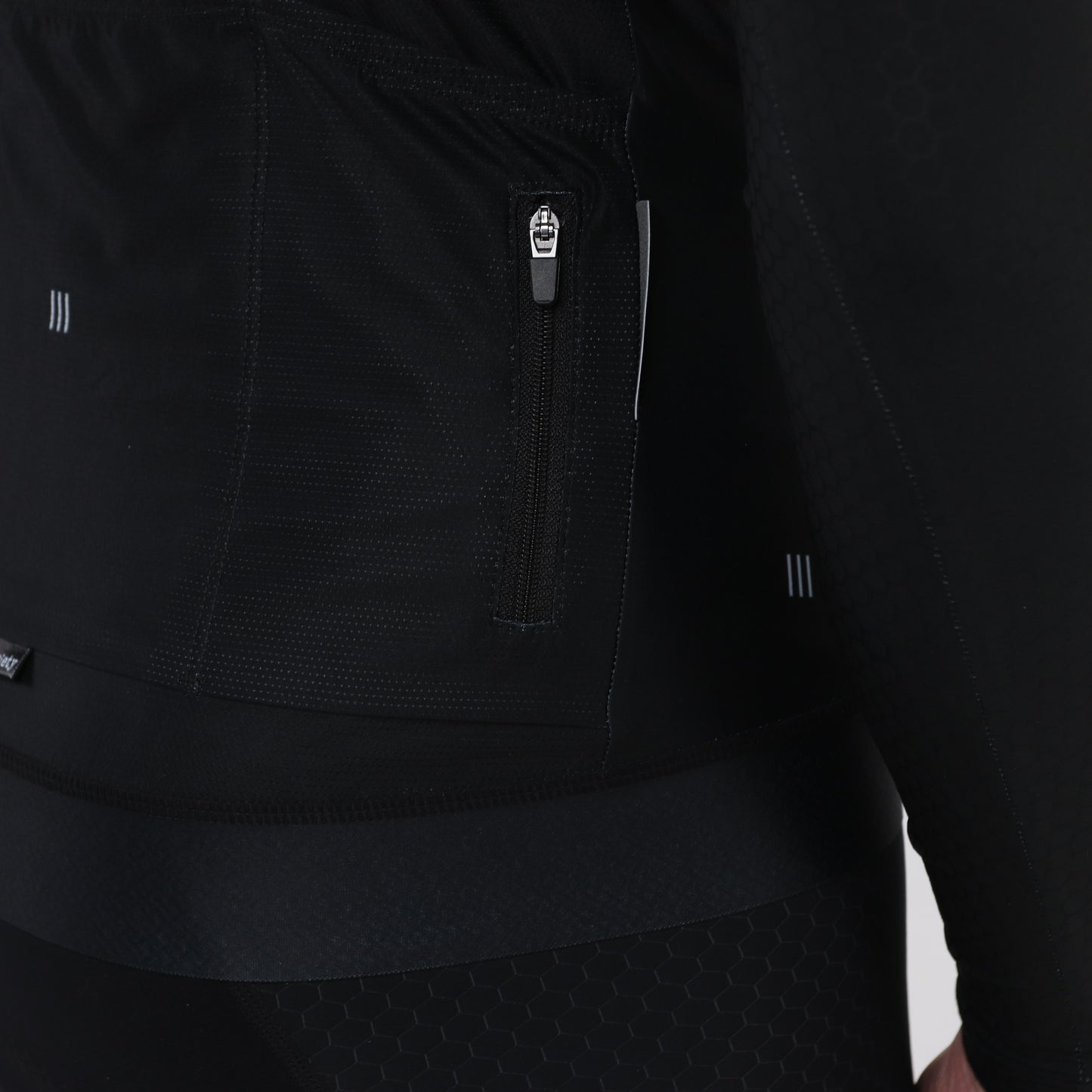 Mens /// Elevate Long Sleeve Jersey (Black/White)