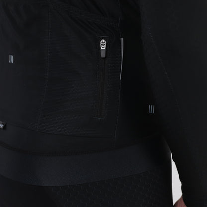 Mens /// Elevate Long Sleeve Jersey (Black/White)