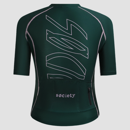 Womens Omni HyperMesh Jersey (Green/Pink)