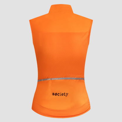 Womens Club Vest (Orange)