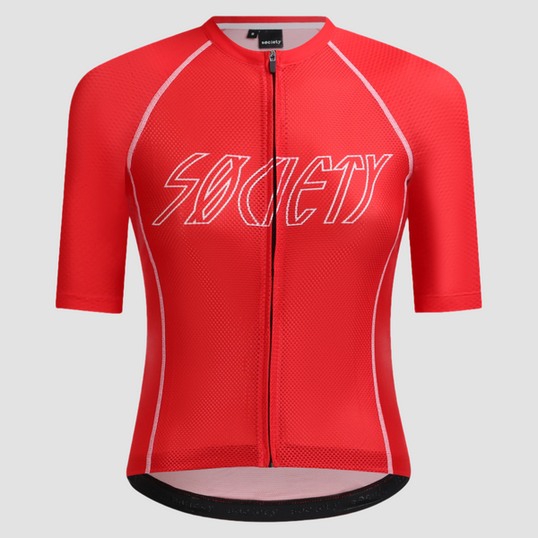 Womens Omni HyperMesh Jersey (Red/White)