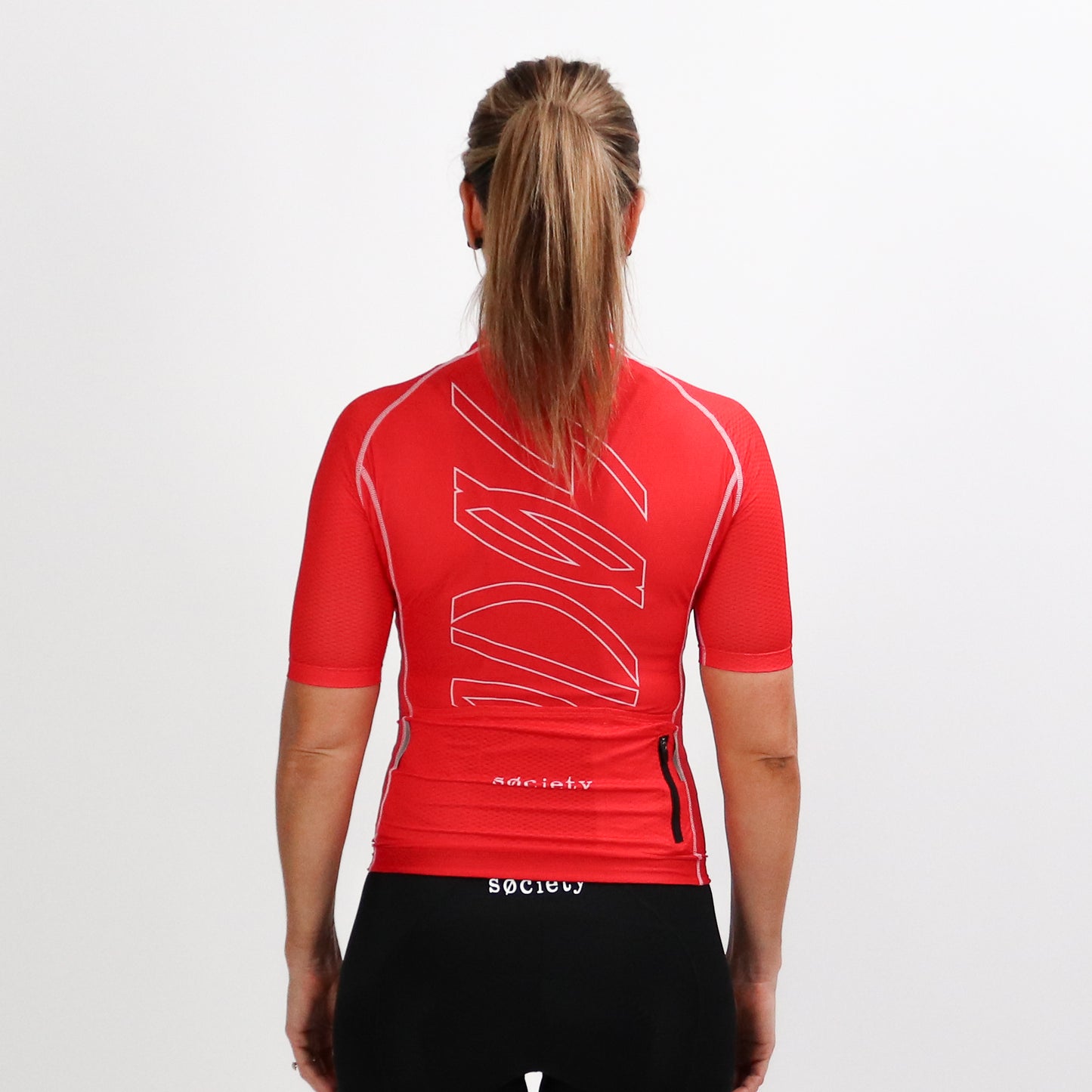 Womens Omni HyperMesh Jersey (Red/White)