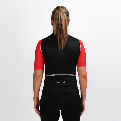 Womens Club Vest (Black)