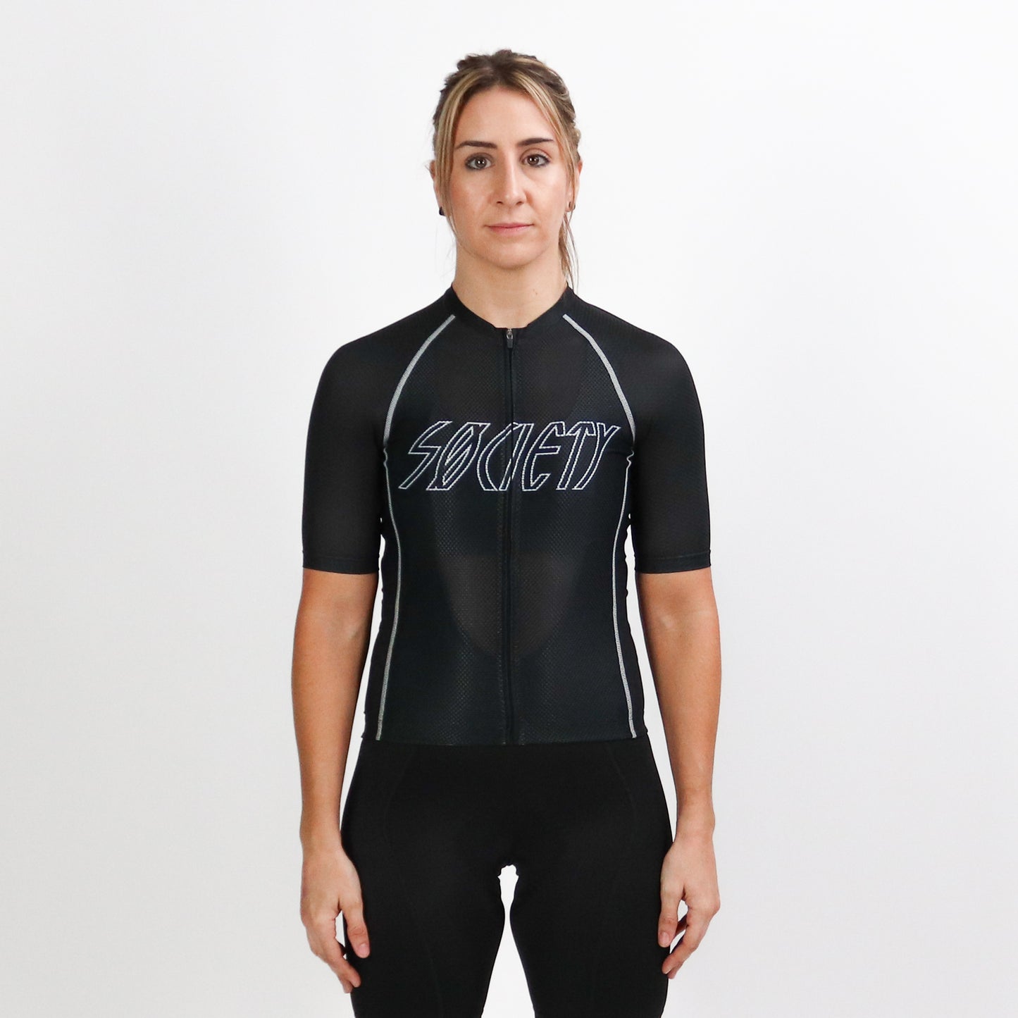 Womens Omni HyperMesh Jersey (Black/White)