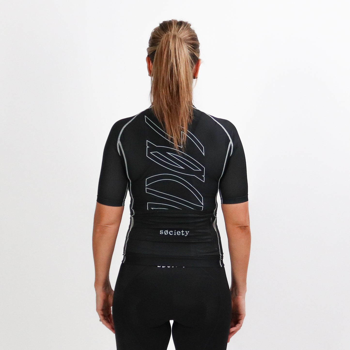 Womens Omni HyperMesh Jersey (Black/White)