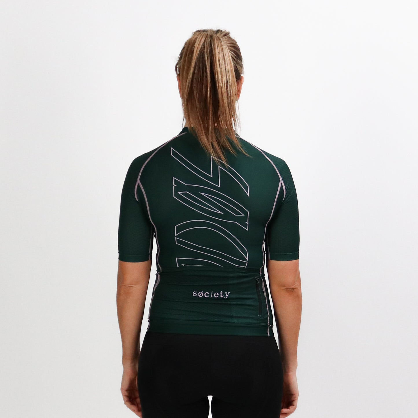 Womens Omni HyperMesh Jersey (Green/Pink)