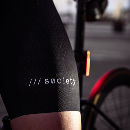 Womens /// Elevate Bib Shorts (Hex Black)