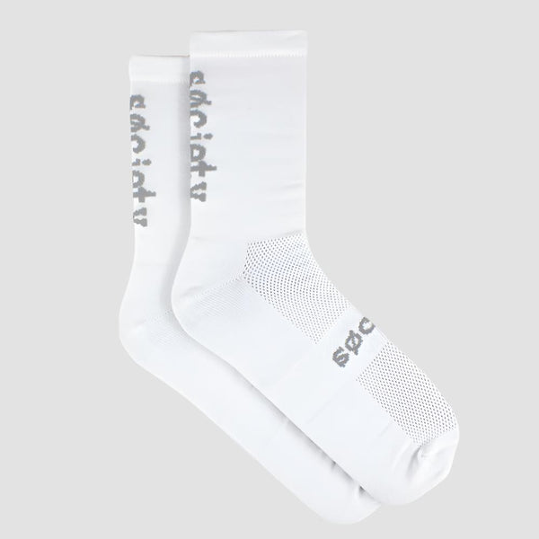 Load image into Gallery viewer, Classic Socks (White/Grey)
