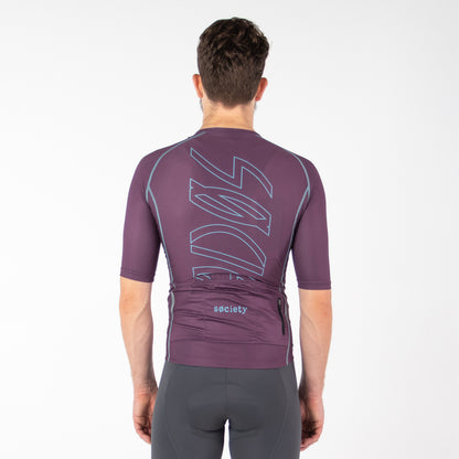 Mens Omni HyperMesh Jersey (Mauve/Blue)