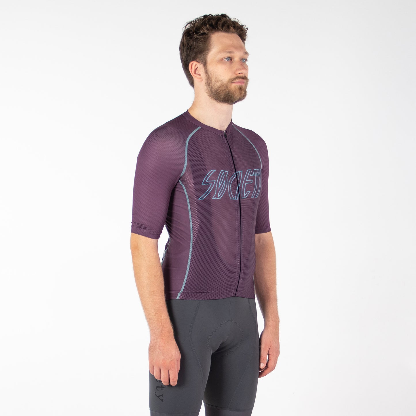 Mens Omni HyperMesh Jersey (Mauve/Blue)