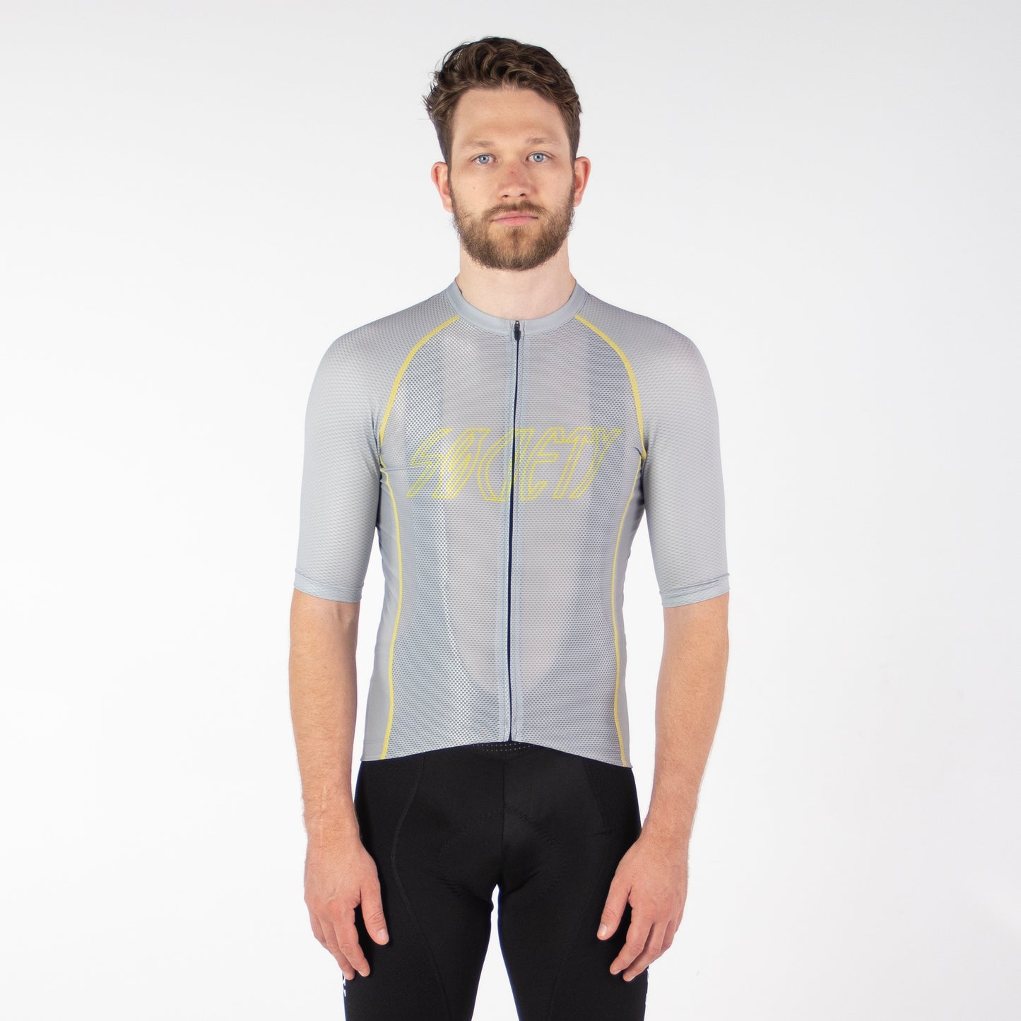 Mens Omni HyperMesh Jersey (Silver/Green)