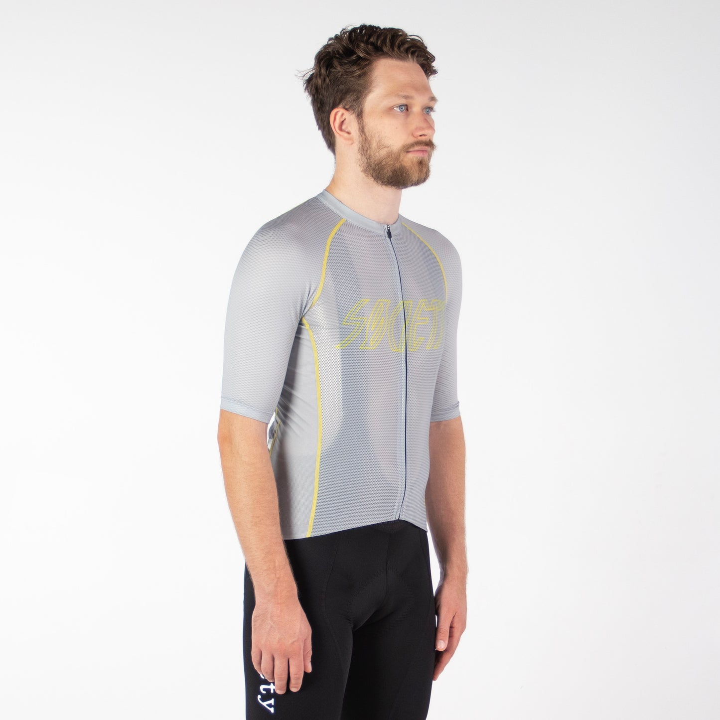 Mens Omni HyperMesh Jersey (Silver/Green)