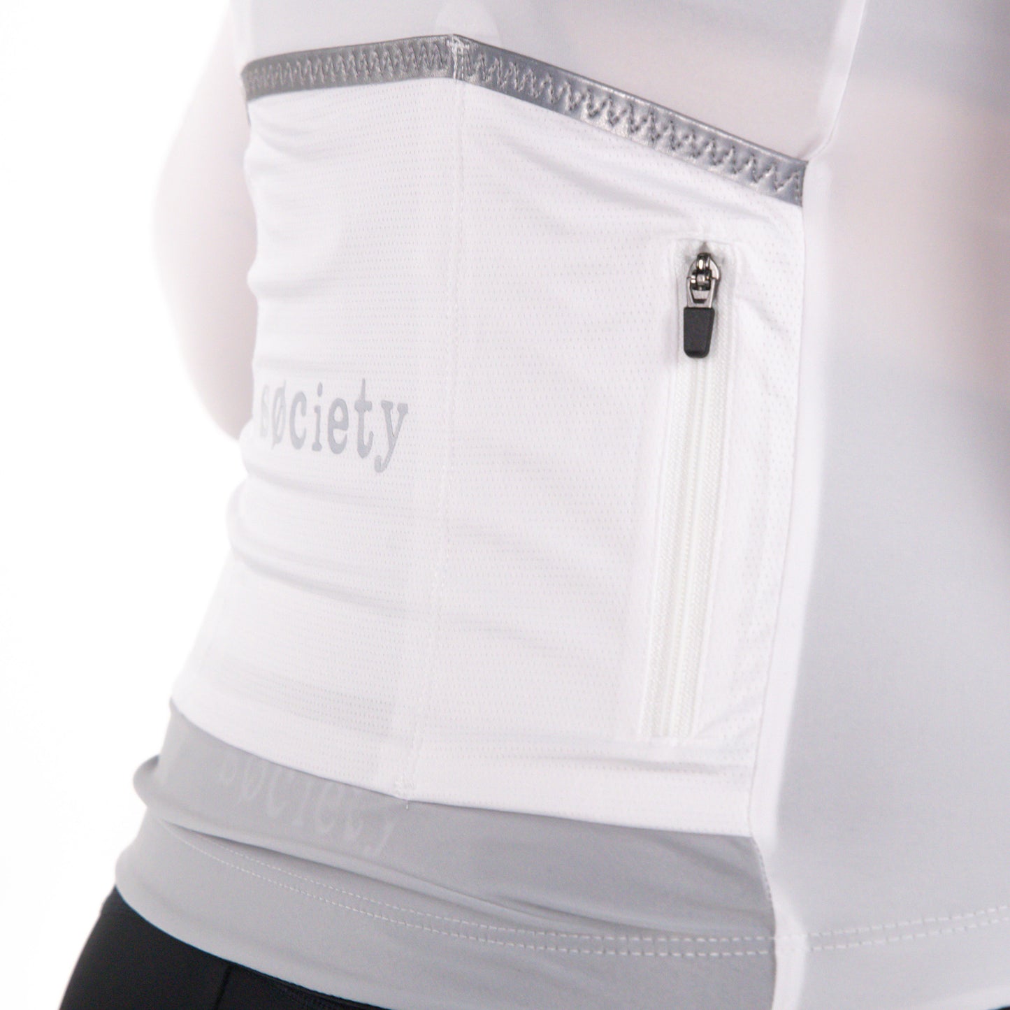 Womens Prevail Long Sleeve Jersey (White)