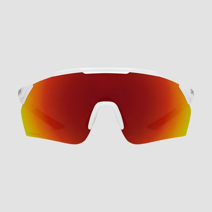 Smith RUCKUS Sunglasses (Matte White/ChromaPop Red Mirror)