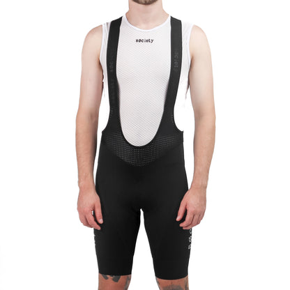 Society Cycling Omni Bib Shorts Black