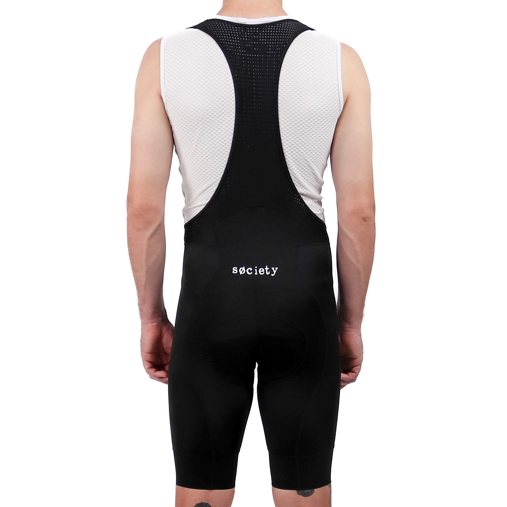 Society Cycling Omni Bib Shorts Black